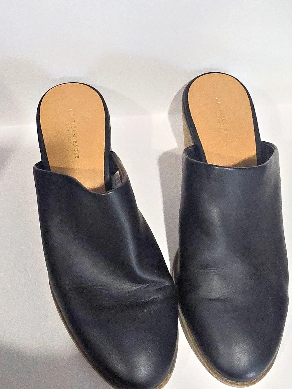 American Eagle Black Mules US 7